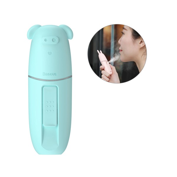 Преносим овлажняващ спрей Baseus Portable Moisturizing Sprayer Cyan, Син