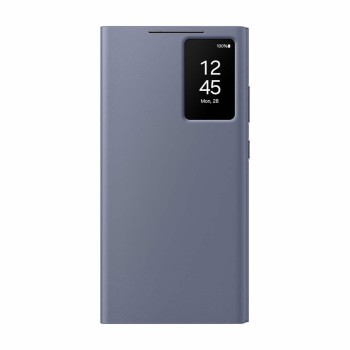 Калъф Samsung Smart View Wallet Case, За Galaxy S24 Ultra, Violet