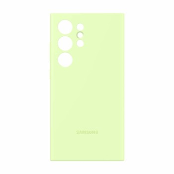 Калъф Samsung Silicone Case, За Galaxy S24 Ultra, Light Green