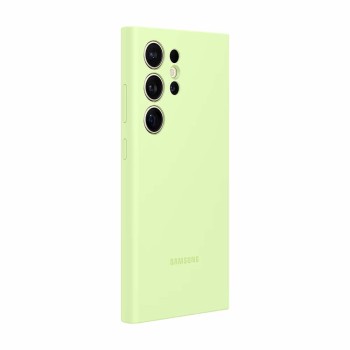 Калъф Samsung Silicone Case, За Galaxy S24 Ultra, Light Green