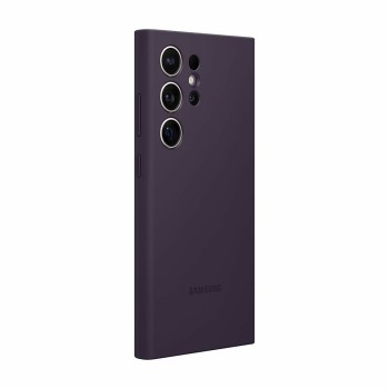 Калъф Samsung Silicone Case, За Galaxy S24 Ultra, Dark violet