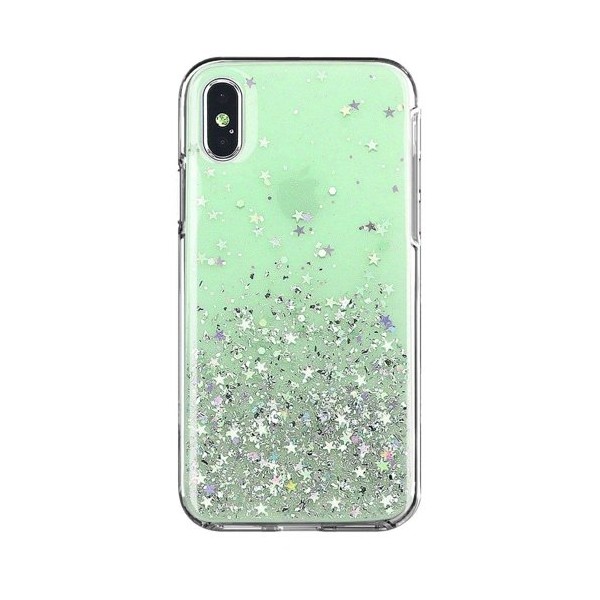 Калъф Wozinsky Star Glitter Shining за Samsung Galaxy A51, Зелен