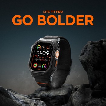 Калъф Spigen Lite Fit ”Pro” за Apple Watch Ultra 1 / 2, 49mm, Matte Black