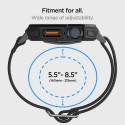 Калъф Spigen Lite Fit ”Pro” за Apple Watch 4 / 5 / 6 / 7 / 8 / 9 / SE, 44 / 45 MM, Matte Black