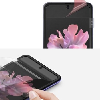 Защитно фолио Ringke Invisible Defender 2x Full TPU за Samsung Galaxy Z Flip, Прозрачен