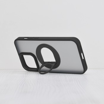 Калъф fixGuard - MagSafe Ghost Holder Series - iPhone 15 Pro Max - Matte Black