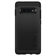 Spigen Slim Armor хибриден кейс с най-висока степен на защита за Samsung Galaxy S10, Black