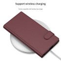 Калъф GKK Flip Wallet Leather за Samsung Galaxy S23 Ultra, Red