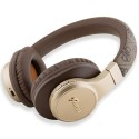 Слушалки Guess Bluetooth headphones GUBH604GEMW, 4G Script, Brown