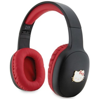 Слушалки Hello Kitty Bluetooth headphones HKBHA1BKHLMK, Metal Logo, Black