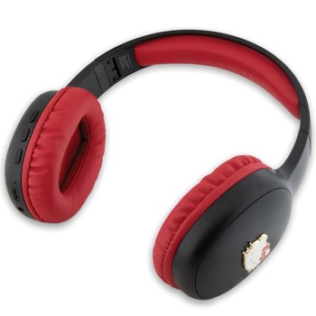 Слушалки Hello Kitty Bluetooth headphones HKBHA1BKHLMK, Metal Logo, Black