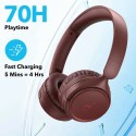 Anker - Wireless Headphones SoundCore H30i - BT 5.3, Foldable, MultiPoint - Red