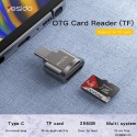 Yesido - Card Reader (GS19) - OTG Adapter, Type-C към TF Card - Grey