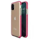 Калъф Spring Case clear TPU gel за iPhone 11 Pro Max, Розов