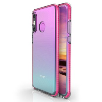 Калъф Spring Case clear TPU gel за Huawei P30 Lite, Розов