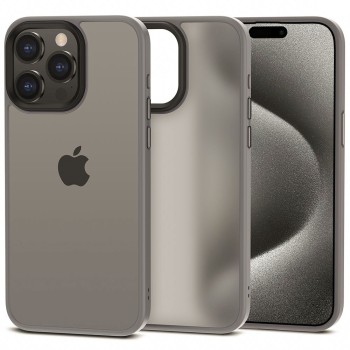 Калъф Tech-Protect Magmat за iPhone 15 Pro Max, Matte Titanium