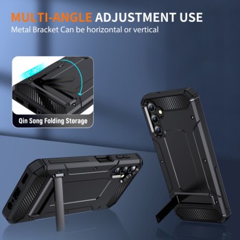 Калъф-Techsuit - Hybrid Armor Kickstand - Samsung Galaxy S24 - Black