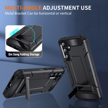 Калъф-Techsuit - Hybrid Armor Kickstand - Samsung Galaxy A54 - Black