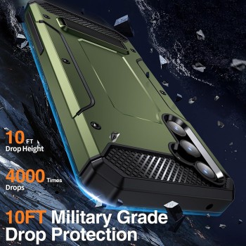 Калъф-Techsuit - Hybrid Armor Kickstand - Samsung Galaxy A54 - Green