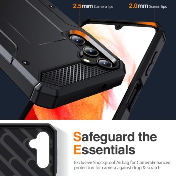 Калъф-Techsuit - Hybrid Armor Kickstand - Samsung Galaxy A14 4G / A14 5G - Green