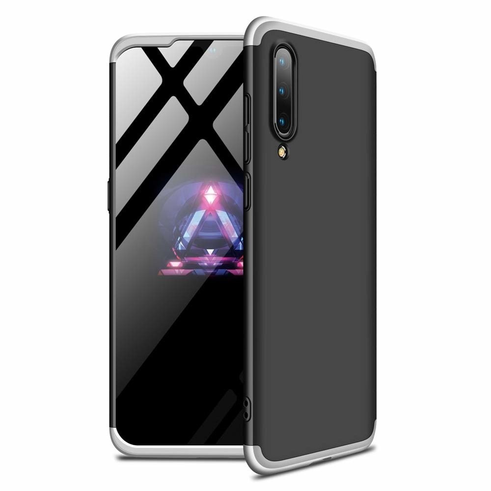 Калъф GKK 360 Protection Case Full Body Cover Xiaomi Mi 9 black-silver
