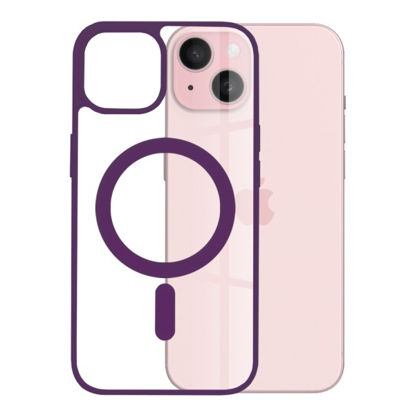 Калъф- Techsuit - MagSafe Pro - iPhone 15 - Purple