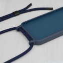 Калъф-Techsuit - Crossbody Lanyard - iPhone 15 - Blue