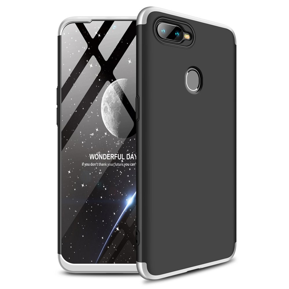 Калъф GKK 360 Protection Case Full Body Cover Oppo AX7 silver