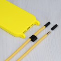 Калъф-Techsuit - Crossbody Lanyard - iPhone 15 Pro - Yellow