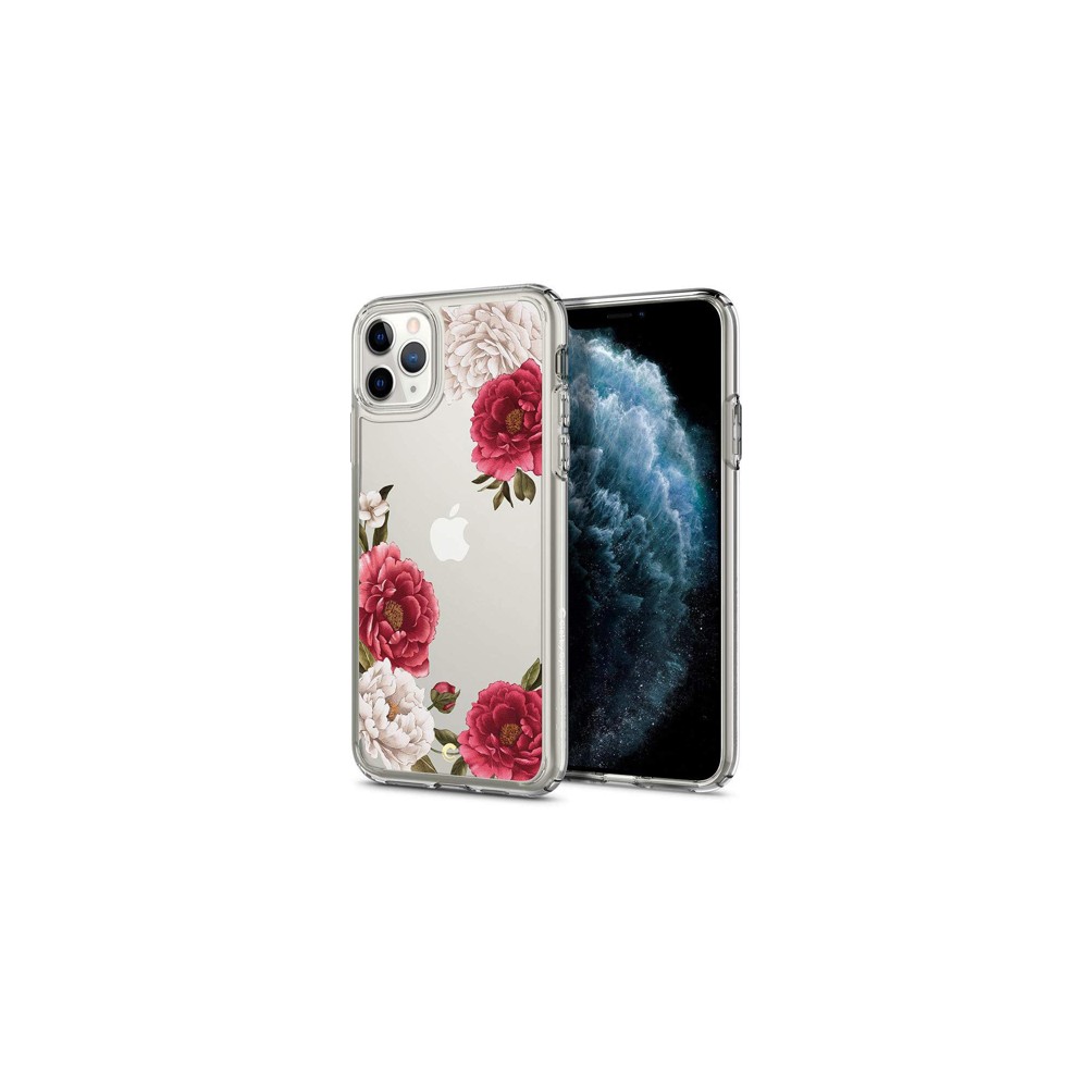 Spigen Ciel дизайнерски удароустойчив кейс за iPhone 11 Pro Max, Red Floral