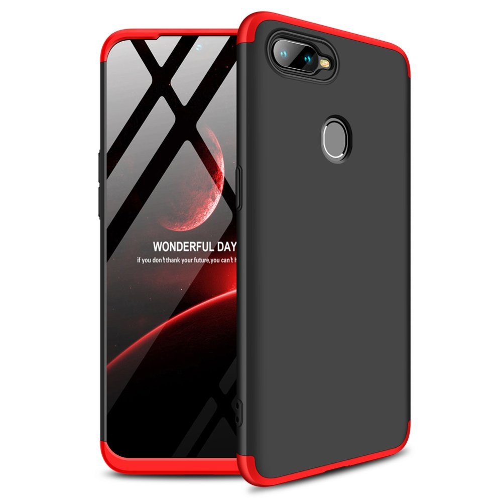 Калъф GKK 360 Protection Case Full Body Cover Oppo AX7 black-red