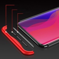 Калъф GKK 360 Protection Case Full Body Cover Oppo Find X red