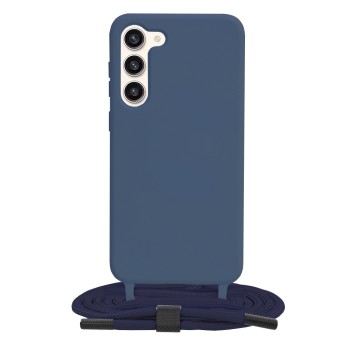 Калъф-Techsuit - Crossbody Lanyard - Samsung Galaxy S23 Plus - Blue