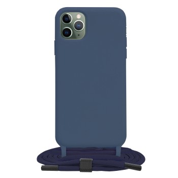 Калъф-Techsuit - Crossbody Lanyard - iPhone 11 Pro Max - Blue