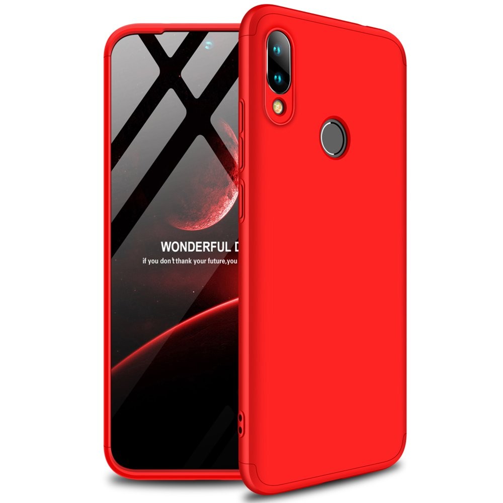 Калъф GKK 360 Protection Case Full Body Cover Xiaomi Redmi Note 7 red