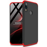 Калъф GKK 360 Protection Case Full Body Cover Xiaomi Redmi Note 7 black-red