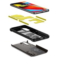 Калъф Spigen Tough Armor Samsung Galaxy S21, Gun Metal
