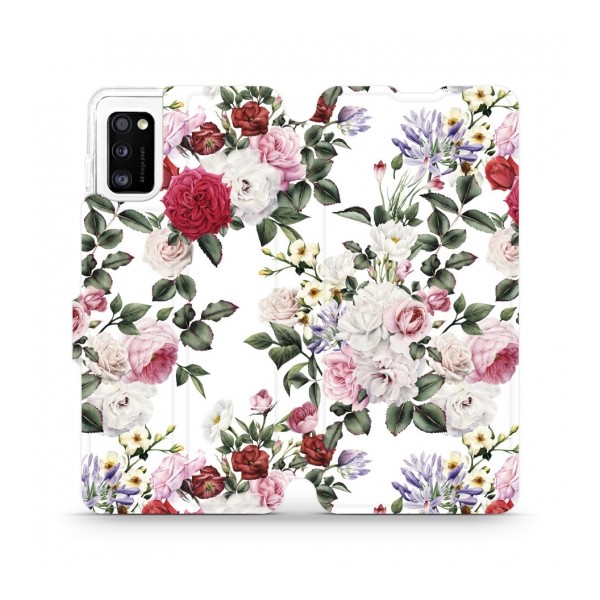 Калъф Mobiwear за Samsung Galaxy A41, Floral