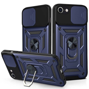 Калъф-Techsuit - CamShield Series - iPhone 7 / 8 / SE 2, SE 2020 / SE 3, SE 2022 - Blue