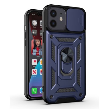 Калъф-Techsuit - CamShield Series - iPhone 12 / 12 Pro - Blue