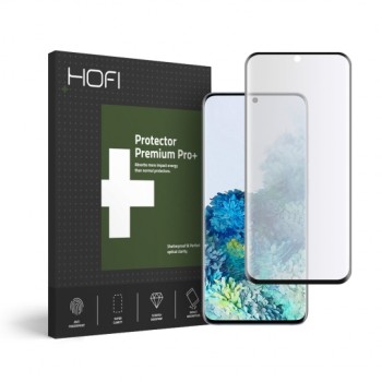 Стъклен протектор HOFI Ultraflex за Samsung Galaxy S20, Черен