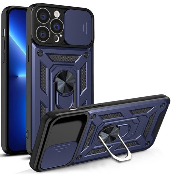 Калъф-Techsuit - CamShield Series - iPhone 13 Pro Max - Blue