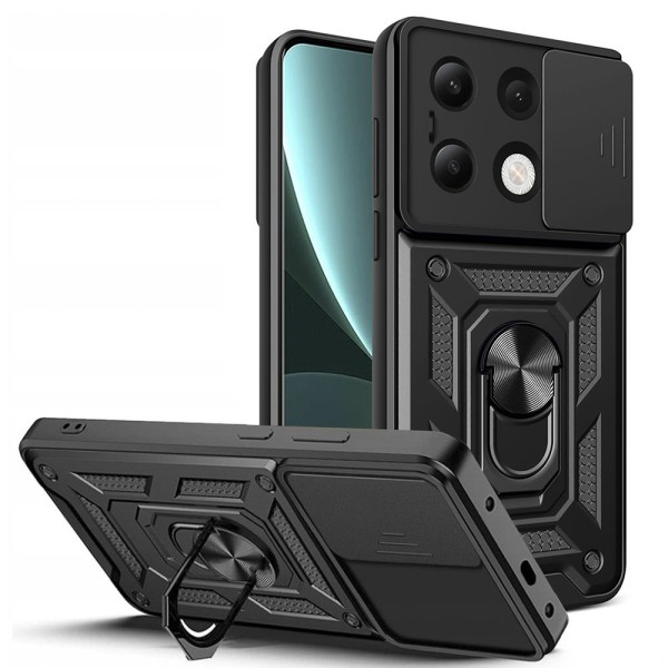 Калъф-Techsuit - CamShield Series - Xiaomi Redmi Note 13 4G - Black