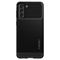 Калъф Spigen Rugged Armor Samsung Galaxy S21+ Plus Matte Black