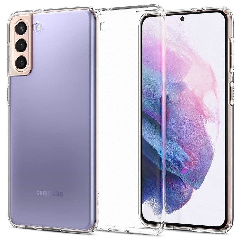 Калъф Spigen Liquid Crystal Samsung Galaxy S21+ Plus Crystal Clear