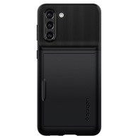 Калъф Spigen Slim Armor Cs Samsung Galaxy S21+ Plus Black