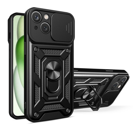 Калъф-Techsuit - CamShield Series - iPhone 15 - Black