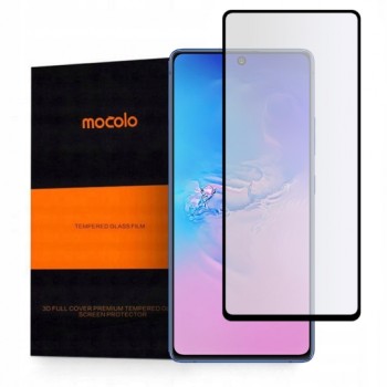 Стъклен протектор MOCOLO TG+Full Glue за Samsung Galaxy S10 Lite, Черен