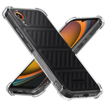 Калъф-Techsuit - Shockproof Clear Silicone - Samsung Galaxy Xcover7 - Clear