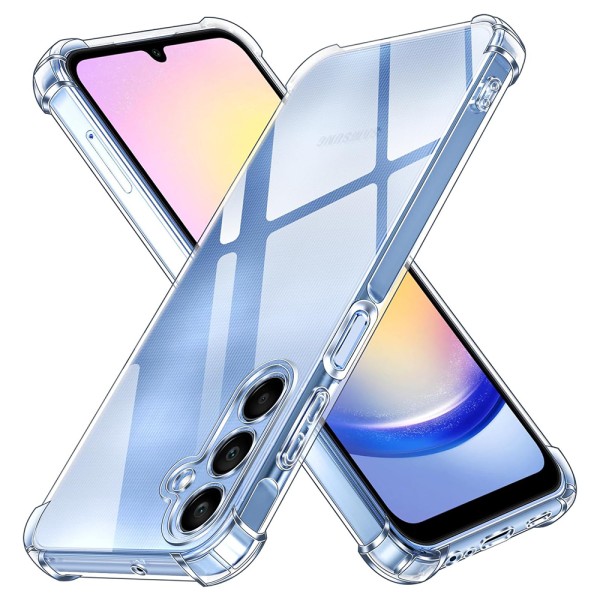 Калъф-Techsuit - Shockproof Clear Silicone - Samsung Galaxy A25 5G - Clear